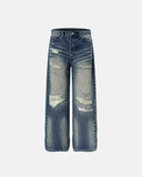 Vintage Distressed Baggy Jeans | Inflation Streetwear
