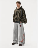 Asymmetric Double Waist Baggy Jeans | Inflation Streetwear