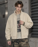 Polar Fleece High Neck Zip Up Jacket | Inflation Streetwear