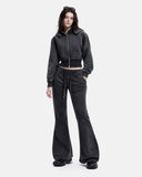 Washed Fleece Flare Tracksuit | Inflation Streetwear