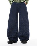 Colorful Rhinestones Ballon jeans | Inflation Streetwear INFLATION