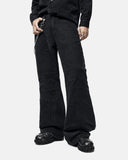 Washed Seam Detail Bootcut Jeans | Inflation Streetwear