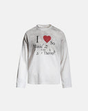 Washed Music Long Sleeve T-Shirt | Inflation Streetwear
