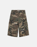 Distressed Camo Cargo Shorts | Inflation Streetwear