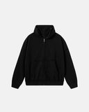 Raw Edge Boxy French Terry Hoodie Set | Inflation Streetwear