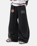 on-body black washed barrel sweatpants styling