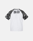 Camo Sleeve Graphic Boxy T-Shirt | Inflation Streetwear