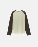 Washed Raglan Graphic Long Sleeve T-Shirt | Inflation Streetwear