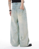 Acid Washed Super Baggy Jeans | Inflation Streetwear INFLATION