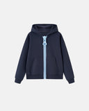 Contrast Chunky Zip Up Hoodie | Inflation Streetwear