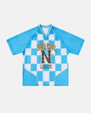 Varsity Checkerboard Mesh Jersey | Inflation Streetwear INFLATION