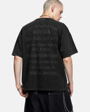 raised foam graphic streetwear tee