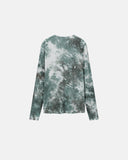 Spiral Tie-Dye Wool Blend Long Sleeve T-Shirt | Inflation Streetwear