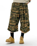Camo Cargo Baggy Shorts | Inflation Streetwear INFLATION