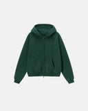 Raglan Boxy Zip Up Hoodie | Inflation Streetwear