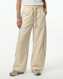 AirFlow Contrast Embroidered Track Pants | INFLATION TECHLATION™ INFLATION
