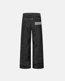 Button Fly Raw Baggy Jeans | Inflation Streetwear INFLATION