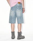 Distressed Longline Jorts | Inflation Streetwear INFLATION