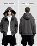 2-in-1 Travel Hoodie with Inflatable Neck Pillow | Inflation Streetwear INFLATION