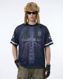 X-Ray Skeleton Graphic Mesh Jersey | Inflation Streetwear INFLATION