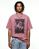 vintage washed cotton t shirt