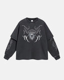 Retro Raw Edge Graphic Tees | Inflation Streetwear INFLATION