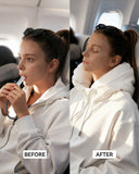 2-in-1 Travel Hoodie with Inflatable Neck Pillow | Inflation Streetwear INFLATION