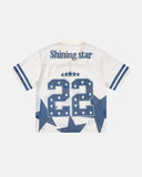 Star Graphic Oversized Mesh Jersey | Inflation Streetwear INFLATION