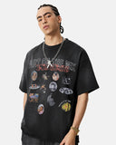 Graphic Print Washed Oversized T-Shirt | Inflation Streetwear INFLATION
