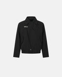 Metal Clasp Boxy Zip Up Jacket | Inflation Streetwear