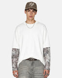 Camo Patched Long Sleeve Tees | Inflation Streetwear INFLATION