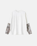 Camo Patched Long Sleeve Tees | Inflation Streetwear INFLATION