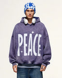 " Peace" Acid Washed Hoodies | Inflation Streetwear INFLATION