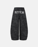 Washed Cross Barrel Sweatpants | Inflation Streetwear INFLATION