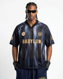 Gradient Pattern Mesh Jersey | Inflation Streetwear INFLATION
