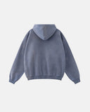 Graffiti Print Acid Washed Fleece Hoodies | Inflation Streetwear INFLATION