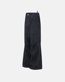 Cinch Back Raw Baggy Jeans | Inflation Streetwear INFLATION