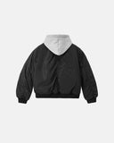 Detachable Layered Camo Bomber Jacket | Inflation Streetwear INFLATION