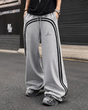 Washed Ribbon Wide Leg Sweatpants | Inflation Streetwear INFLATION