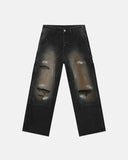 Vintage Ripped Baggy Jeans | Inflation Streetwear INFLATION