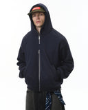 Mock Neck Double Zip Up Hoodies| Inflation Streetwear INFLATION