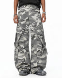 Multi-Pockets Barrel Camouflage Cargo Pants | Inflation Streetwear INFLATION