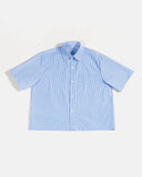 Boxy Striped Short-Sleeve Shirt | Inflation Streetwear INFLATION