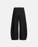Black Striped Barrel Suit Pant | INFLATION Streetwear INFLATION