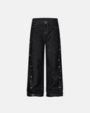 Studded Rhinestone Baggy Denim Jeans | Inflation Streetwear INFLATION