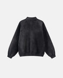 Quarter Zip Up Monkey Washed Sweatshirt | Inflation Streetwear INFLATION