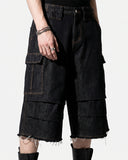 Layered Utility Baggy Jorts | Inflation Streetwear INFLATION