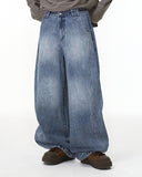 Blue Monkey Wash Baggy Jeans | Inflarion Streetwear INFLATION