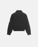 Horse Embroidery Suede Clasp Padded Jacket | Inflation Streetwear INFLATION