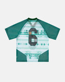 Colorblock Graphic Mesh Jersey | Inflation Streetwear INFLATION